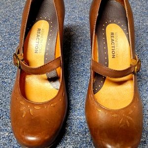 Kenneth Cole Wedge Shoes Brown